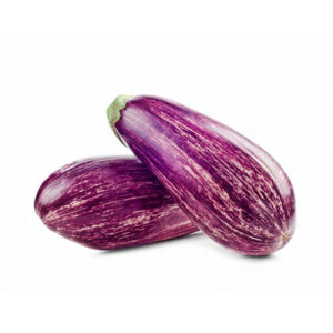 Aubergines striées Bio